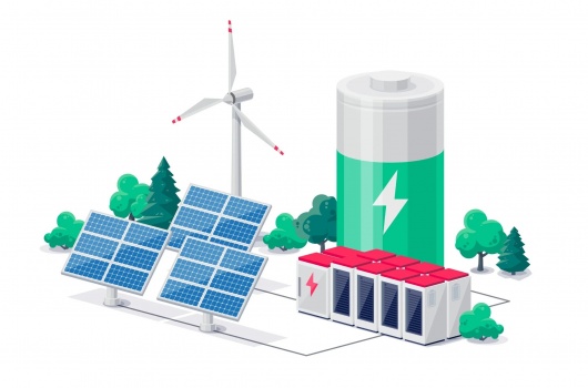 Develop battery storage systems to contribute to ensuring sustainable energy security